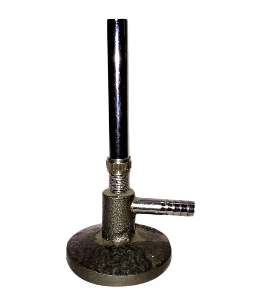 Kapoor Scientific Works Bunsen Burner Without Stop Cock (Light Base