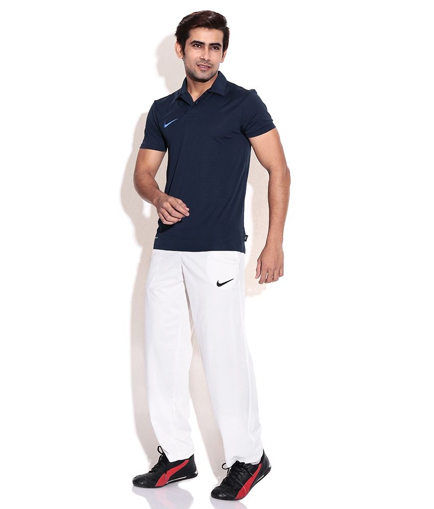 white track pants nike