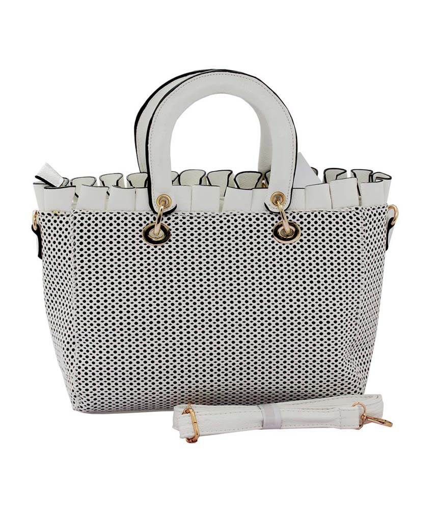 Dior White Hand Bag - Buy Dior White Hand Bag Online at Best Prices in India on Snapdeal