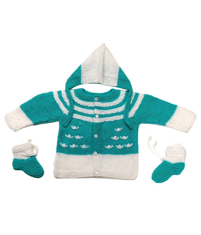 Hand knitted baby sweaters online india