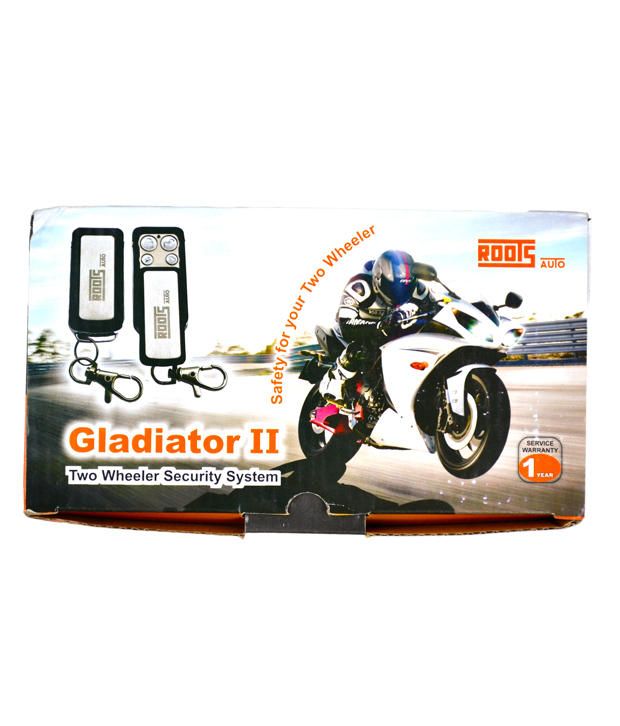 Roots Antitheft Security System Alarm with Remote (For all bikes) Buy