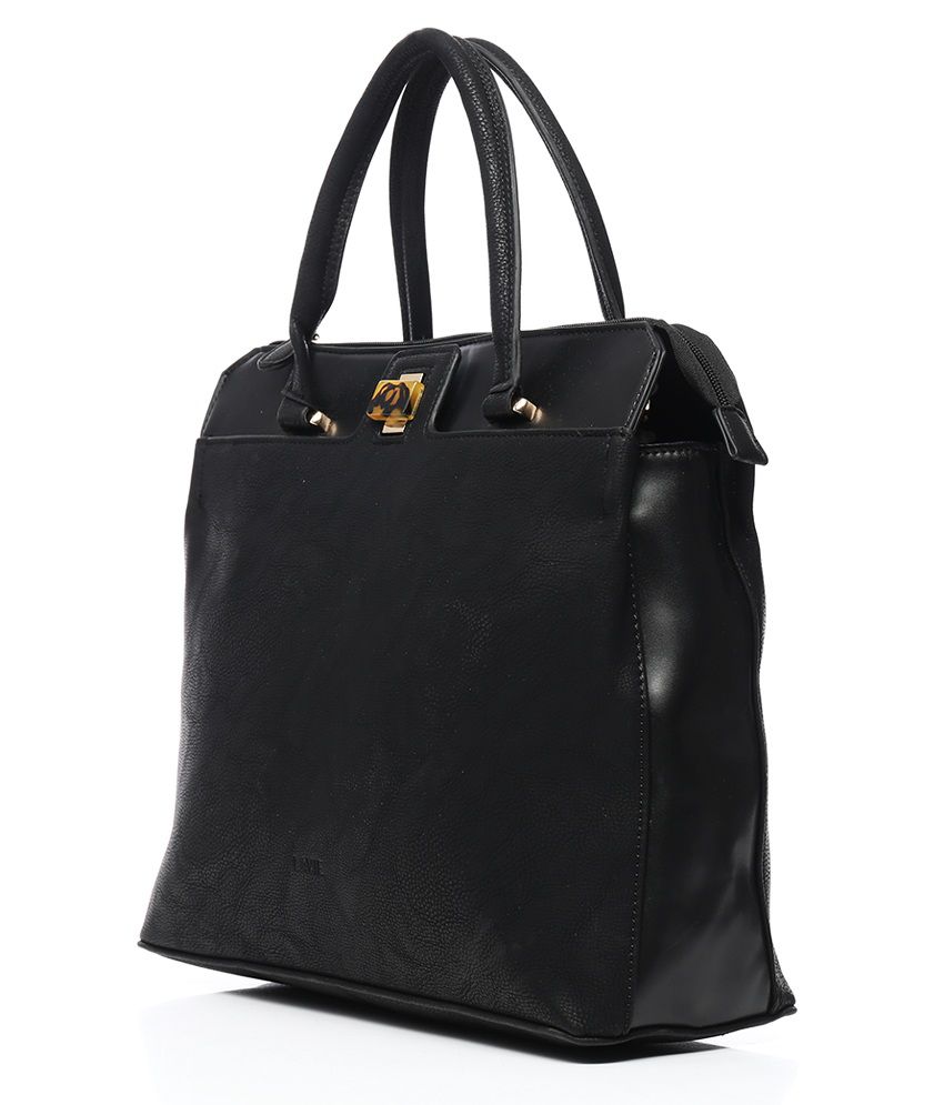 Lavie L07111097019 Black Tote Bags No - Buy Lavie L07111097019 Black ...