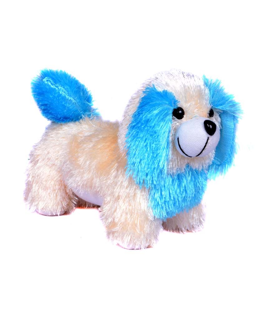 blue puppy toy