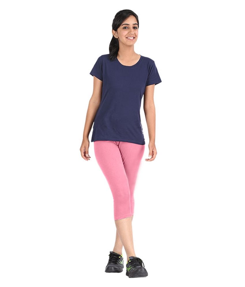 light pink capris