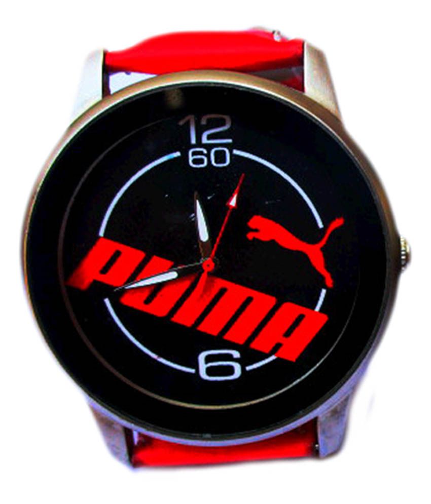 Buy Puma Black Automatic Sports Watch 