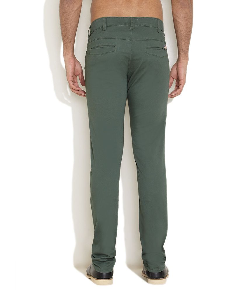 forest green chinos