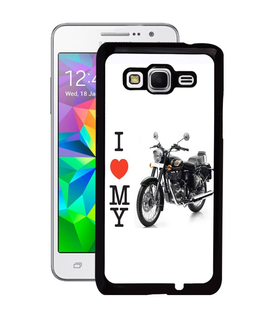 Fuson Royal Enfield Premium Designer Back Case Cover For Samsung Galaxy Grand Prime G530f 