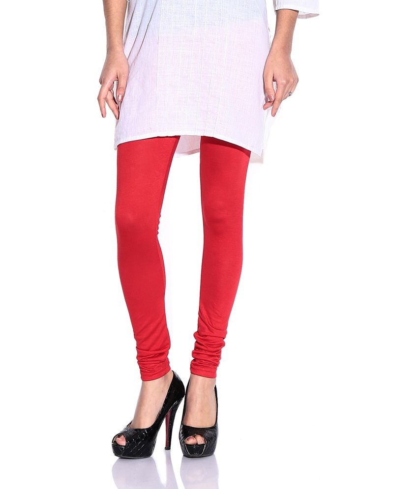 nike red leggings womens