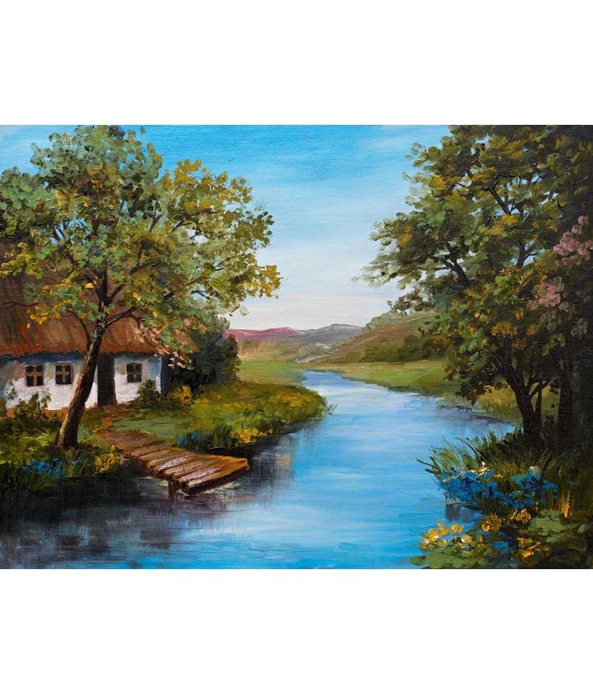 Art Factory Nature Canvas Painting: Buy Art Factory Nature ...