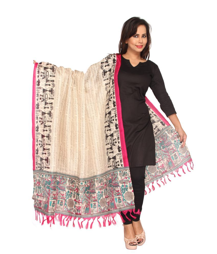 Dupatta Bazaar Printed Dupattas Price in India Buy Dupatta Bazaar