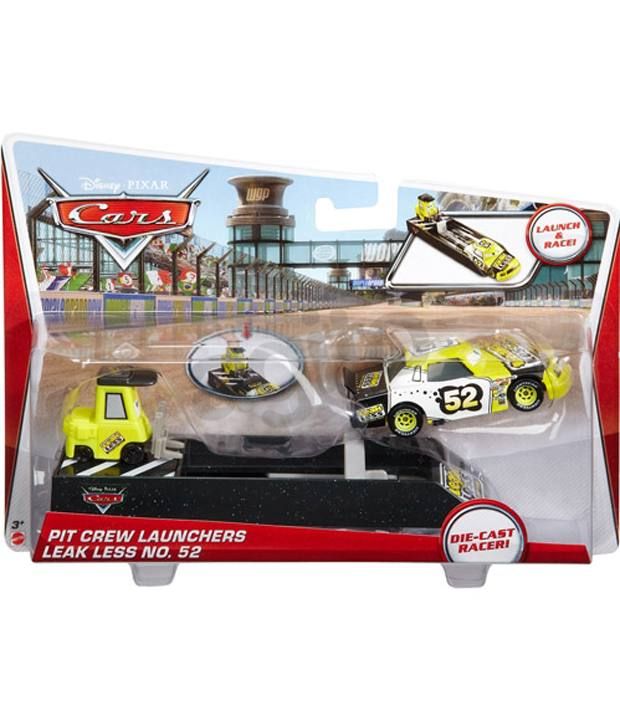 cars pit crew launcher