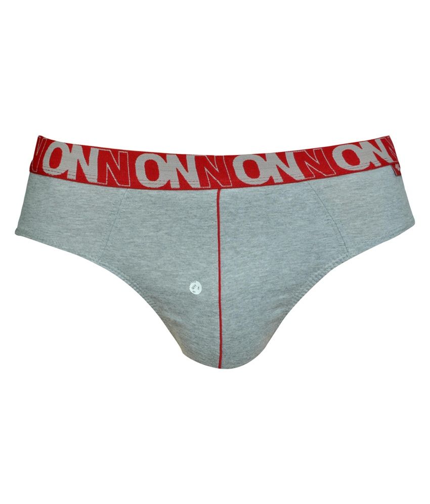 Onn Gray Cotton Brief Buy Onn Gray Cotton Brief Online at Low Price
