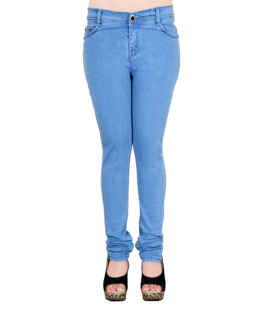 Bang Bang Blue Denim Lycra Jeans - Buy Bang Bang Blue Denim Lycra Jeans ...
