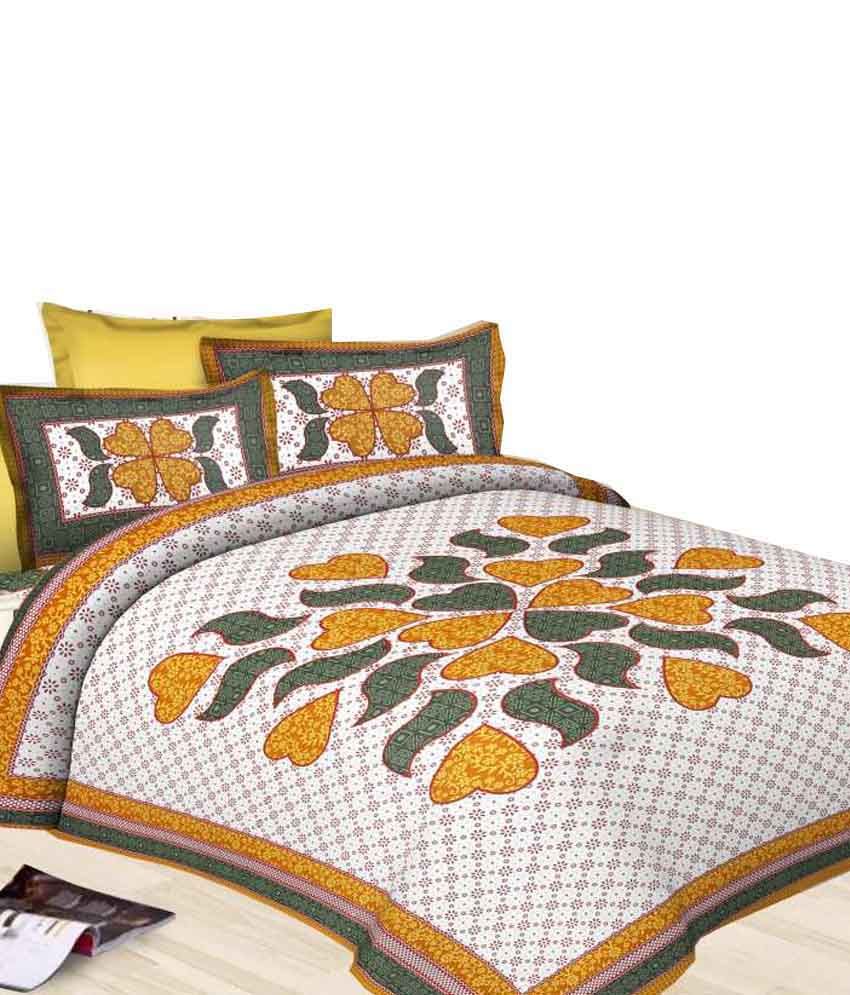 Jaipur Printex Printed Cotton Bed Sheets Buy Jaipur Printex Printed