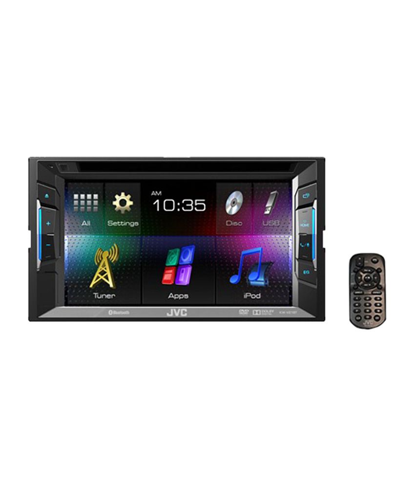 Jvc - Kw-v21bt - Double Din - Dvd/cd/usb Receiver With 6.2-inches Wvga Touc...