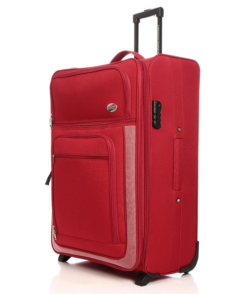 american tourister red trolley