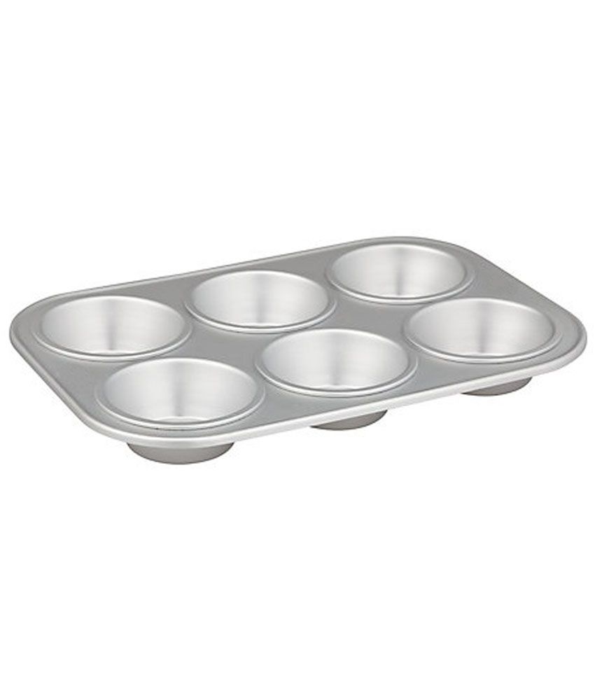 Tag3 Microwave Safe Muffin Tray 6 Cups Mould Aluminium Bakeware Buy