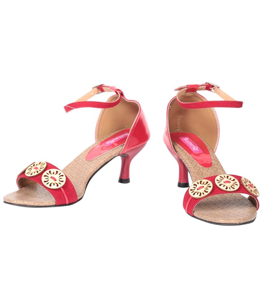 butterfly platform sandals