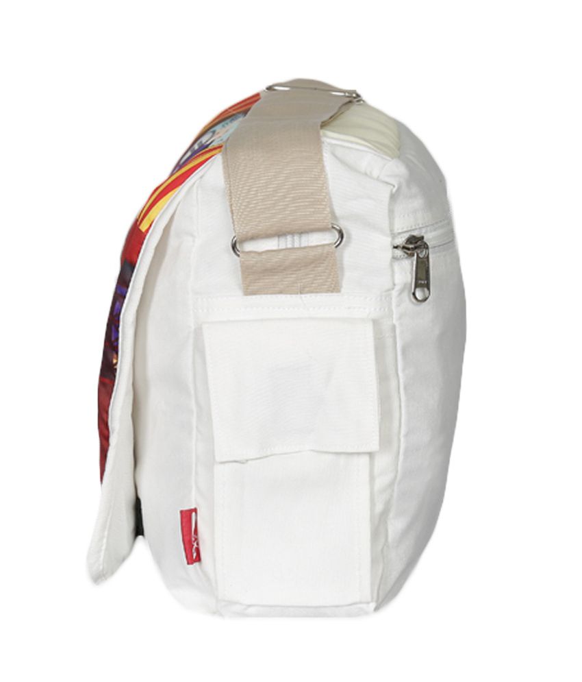 Imagica Off White Canvas Sling Bags - Buy Imagica Off White Canvas Sling Bags Online at Low ...
