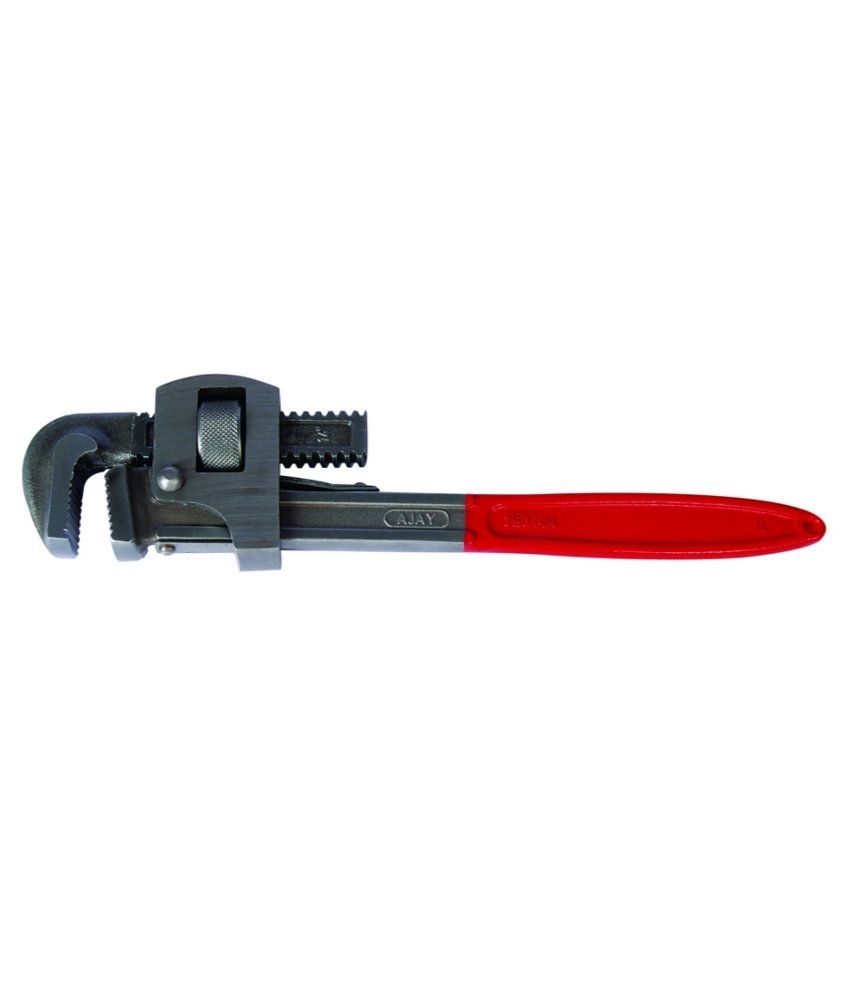     			Ajay Tools Pipe Wrench Stillson Type With Polished Jaw 8 Inch 200mm