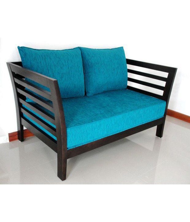 Lifeestyle Mango Wood Sofa Set With, Wooden Sofa Set Cushion Covers