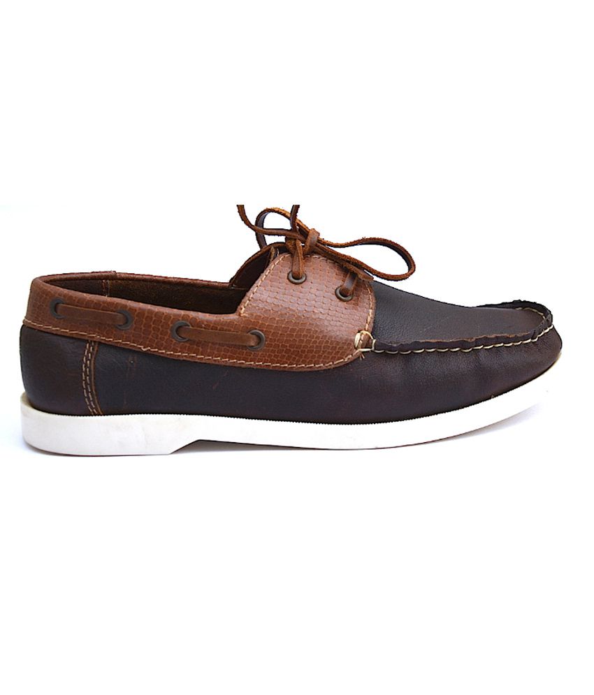 Mister Classy Brown Boat Style Shoes - Buy Mister Classy Brown Boat ...