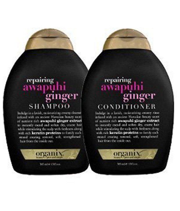 Organix Hair Repairing Awapuhi Ginger Combo Of Shampoo