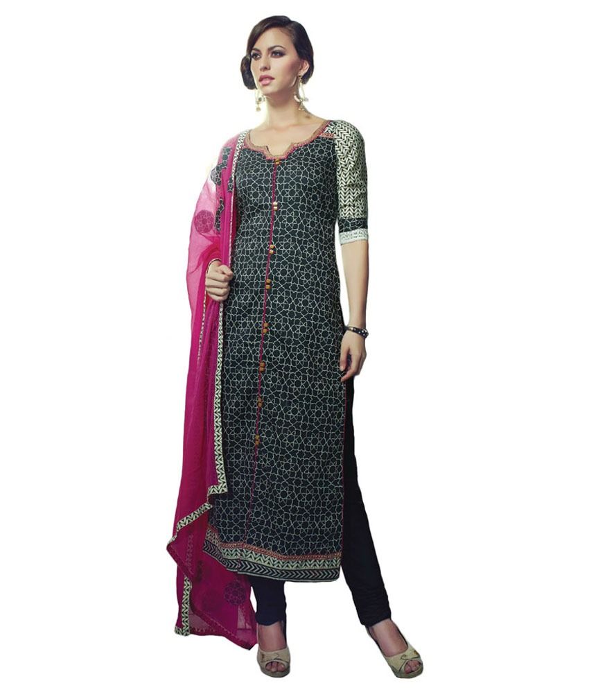 unstitched churidar