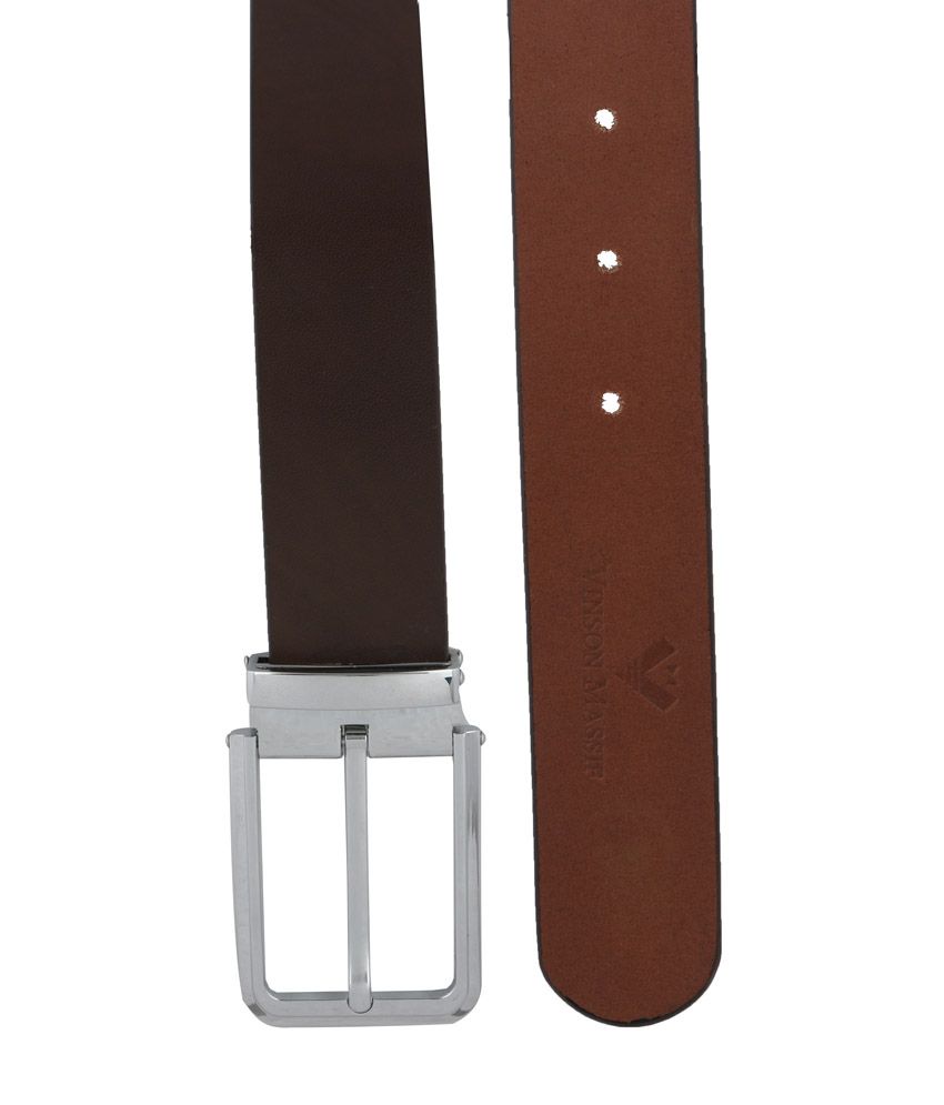 Vinson Massif Brown Novapull Leather Belt: Buy Online at Low Price in ...
