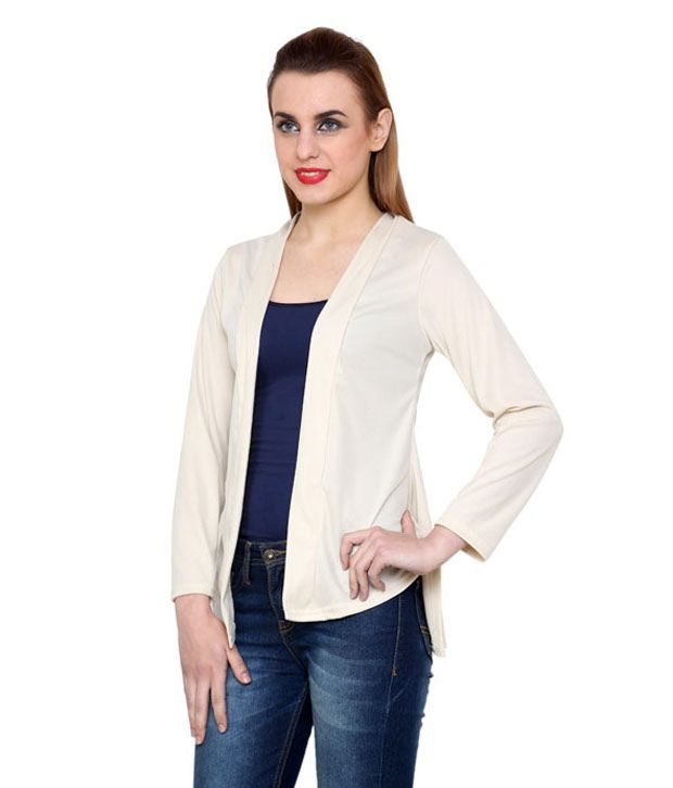 Buy At499 Beige Polyester Blend Shrugs Online at Best Prices in India ...