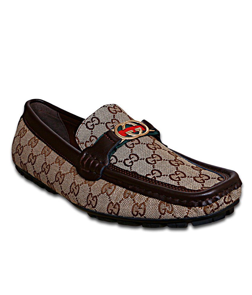 Gucci Brown Leather Loafer Price in India- Buy Gucci Brown Leather ...