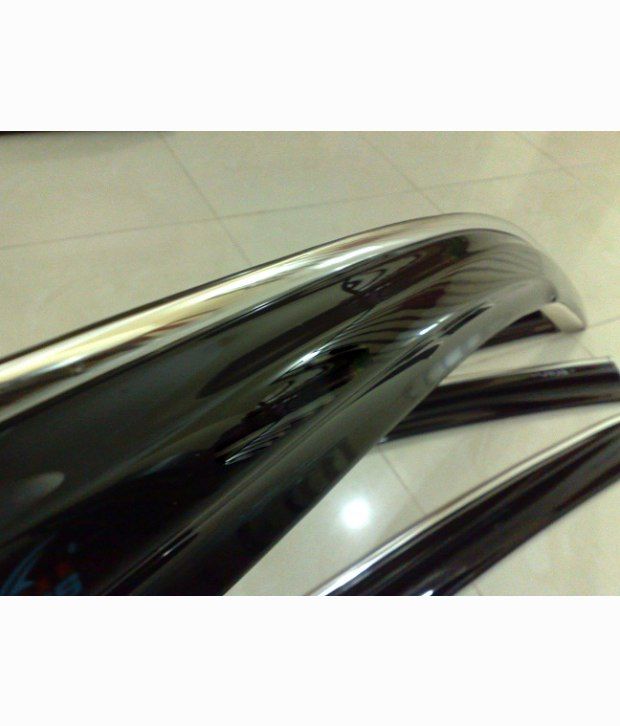 Autokraftz Chrome Garnish Door/rain/sun Visors For Mahindra Xuv500 Buy