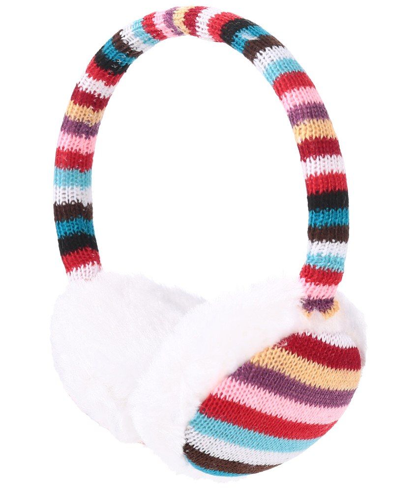 Bizarro Red Woollen Ear Cover For Kids: Buy Online at Low Price in ...