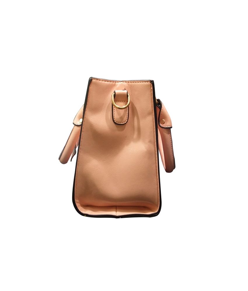 Lineysha Boutique Peach Hand Satchel Bag For Women Buy Lineysha