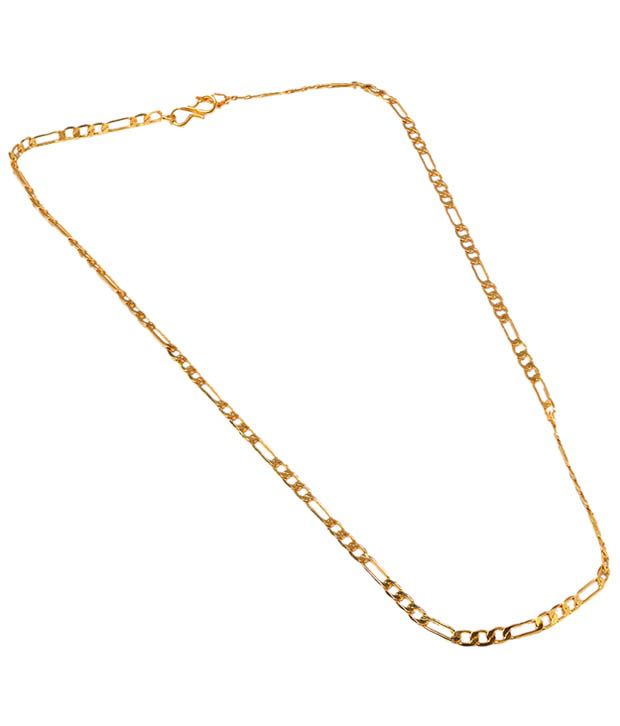     			Jewar Gold Plated White Alloy Party Wear Chain Neck