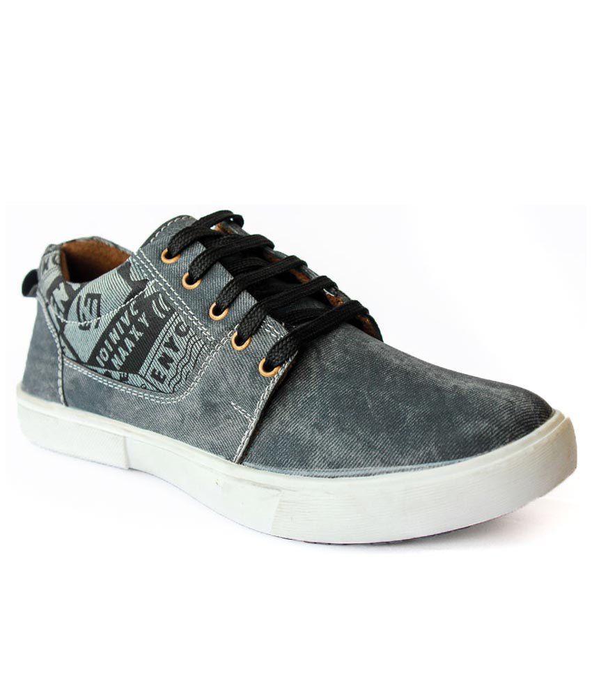 Promenade Taj Air Grey Denim Synthetic Leather Ankel Length Men'S Casual  Shoes - Buy Promenade Taj Air Grey Denim Synthetic Leather Ankel Length  Men'S Casual Shoes Online at Best Prices in India