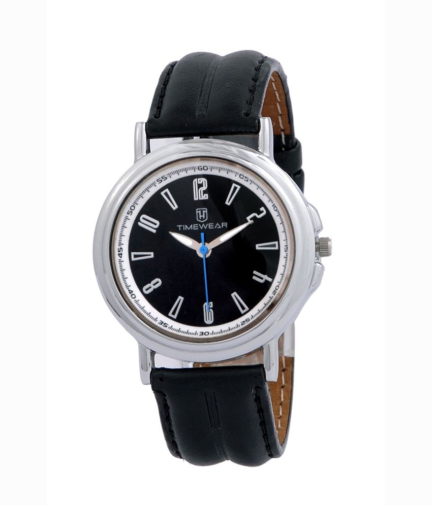 quartz analog wrist watch
