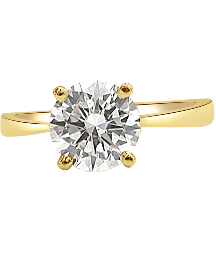 Surat Diamonds 18Kt Gold Diamond Ring For Women Buy Surat Diamonds