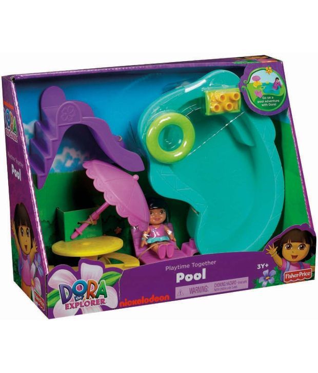 Fisher Price Dora The Explorer Playtime Together Pool - Buy Fisher ...