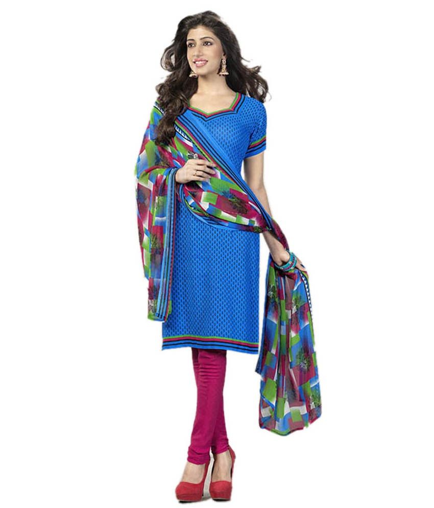 varsha churidar material