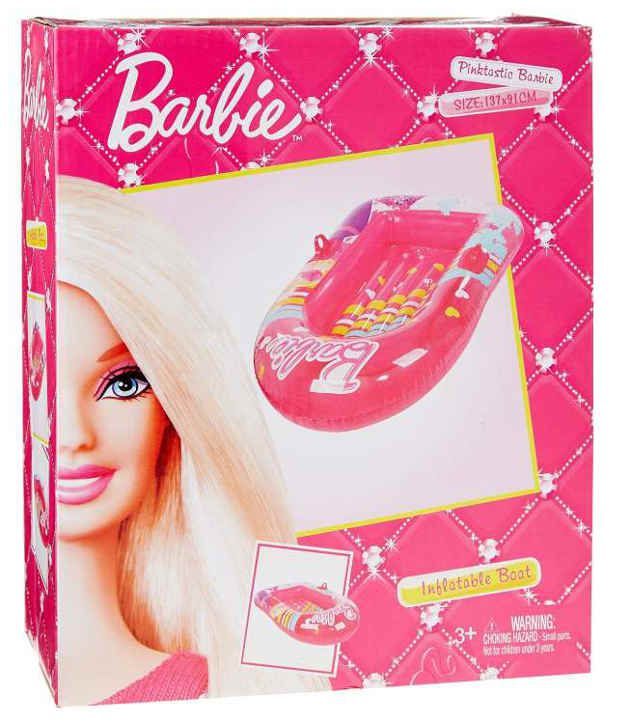 barbie inflatable boat