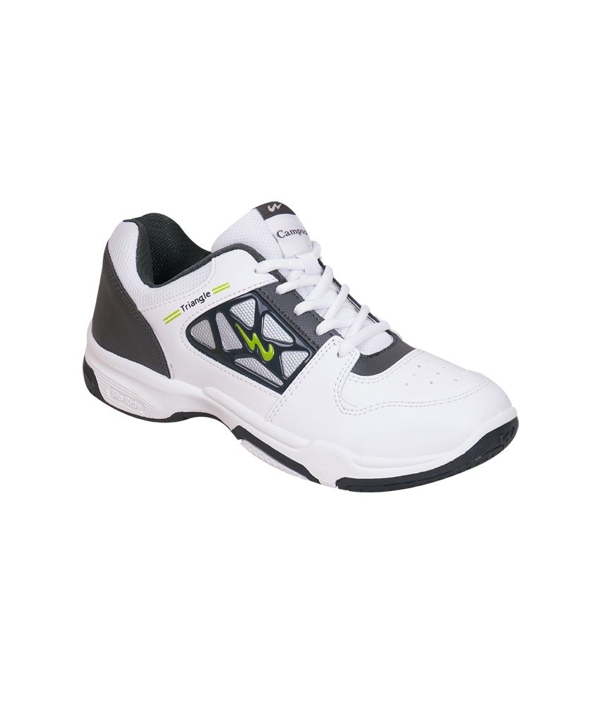 campus shoes for men white