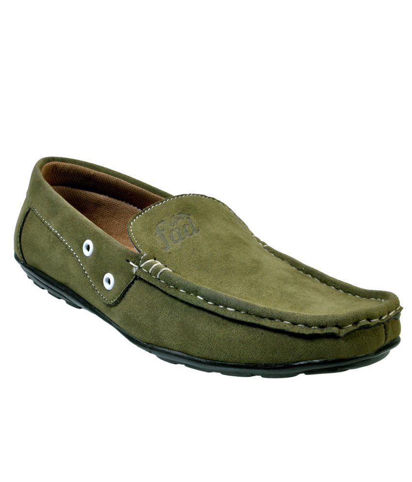 Fad Green Men Loafers Price in India- Buy Fad Green Men Loafers Online ...