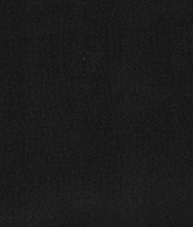 Icon 100% Rich Cotton Black Pant Fabric 