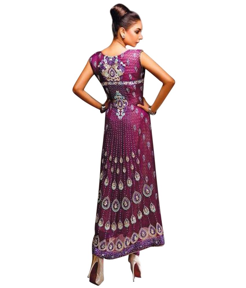unstitched chiffon suits