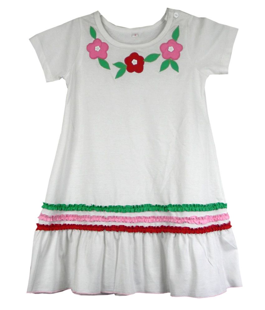 white frocks online shopping