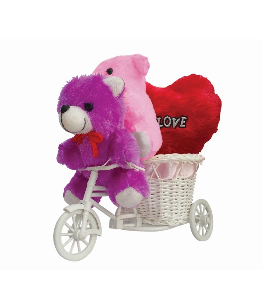 teddy with cycle