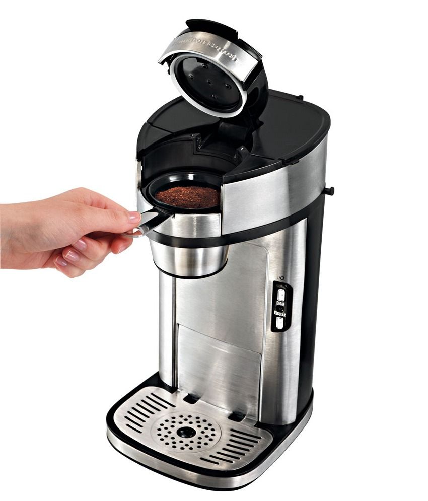 hamilton beach single serve scoop coffee maker