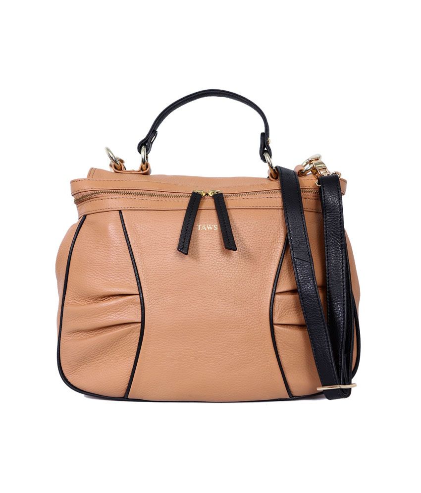 Taws Tan Leather Satchel Bag For Women - Buy Taws Tan Leather Satchel ...