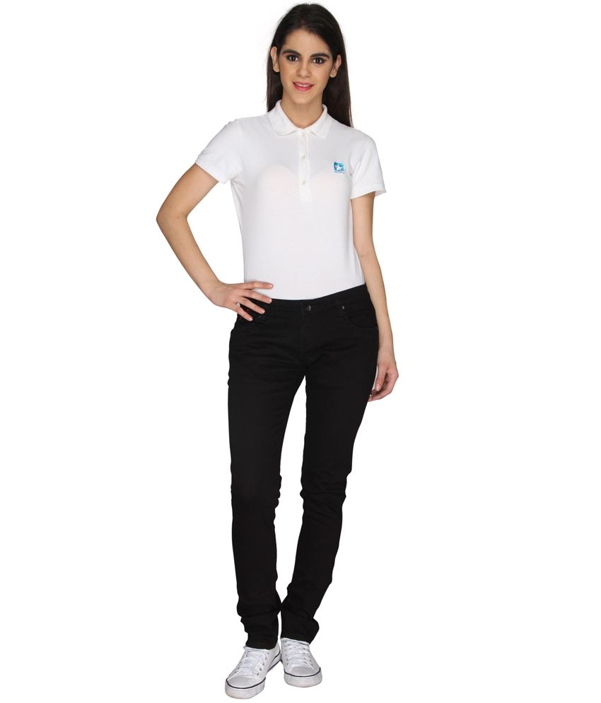 Lesley Black Cotton Lycra Jeans - Buy Lesley Black Cotton Lycra Jeans ...